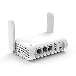 GL.iNet GL-SFT1200 (Opal) Secure Travel WiFi Router – AC1200 Dual