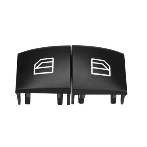 KSTE Cubierta de Coche de la Ventana Interruptor de Botón, 2 Piezas Interruptor de Elevalunas, Tapa de Interruptor de Ventana Eléctrica para Merc-cedes Be-enz ML GL Clase R 05-12