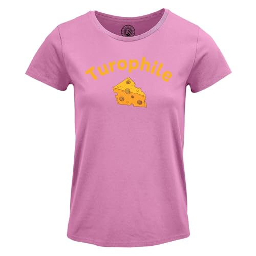 T-Shirt Femme Col Rond imprimé fromage au design original