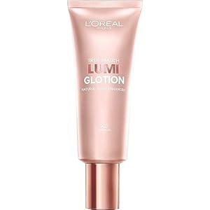 L’Oréal Paris True Match Lumi Glotion, Highlighter Makeup, Natural Glow Enhancer for Face & Body, Makeup, Instantly Hydrates and Illuminates Skin, Sheer Color Tint, Offers a Sunkissed Glow, 902 Light, 40 mL