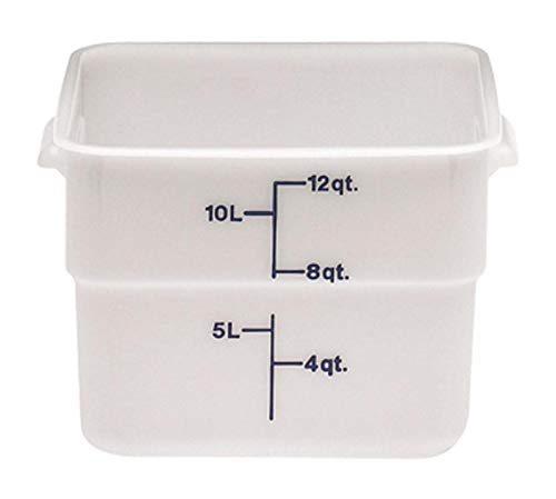 Image of Cambro Camsquare Container White 12 Qt