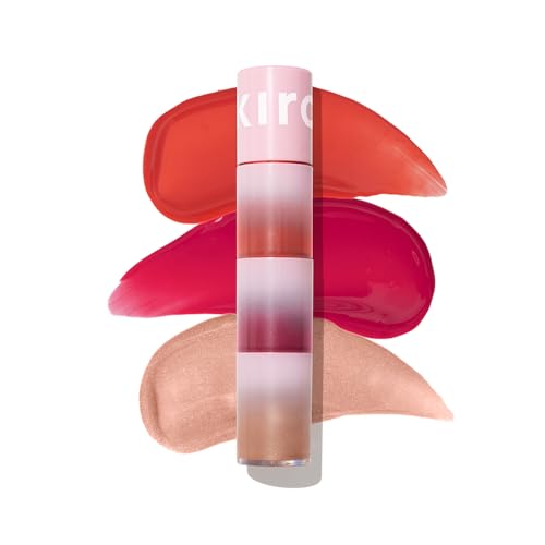 Image of Kiro Glow On The Go 3-in-1 Blush & Highlighter - Sundowner Spritz, 3.5ml | Infused with Hyaluronic Acid & Peptides, Clean, Vegan, Hydrating Formula