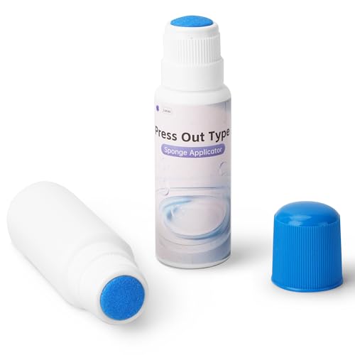 Minoxidil Applicator,Sponge-tip Plastic Leakproof Empty Bottles Applicator,Apply evenly without dripping,Rodillo Para Minoxidil,50ML,2 pack