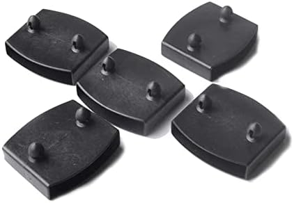 XIAONAN 20Pcs 53mm x 9mm Plastic Bed Slat Cover Replacement Holders Centre Caps for Holding Securing Wooden Slats Bed Base