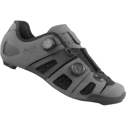 Lake Cx242 Cycling Shoe - Men's Matte Grey/Black, 44.0