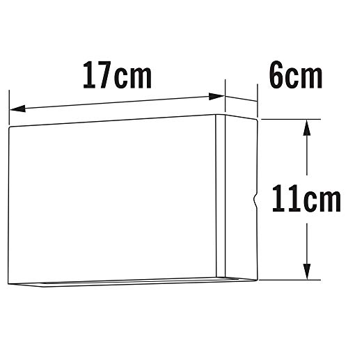 Applique murale d'extérieur anthracite LED Konstsmide Chieri Up Down - 4