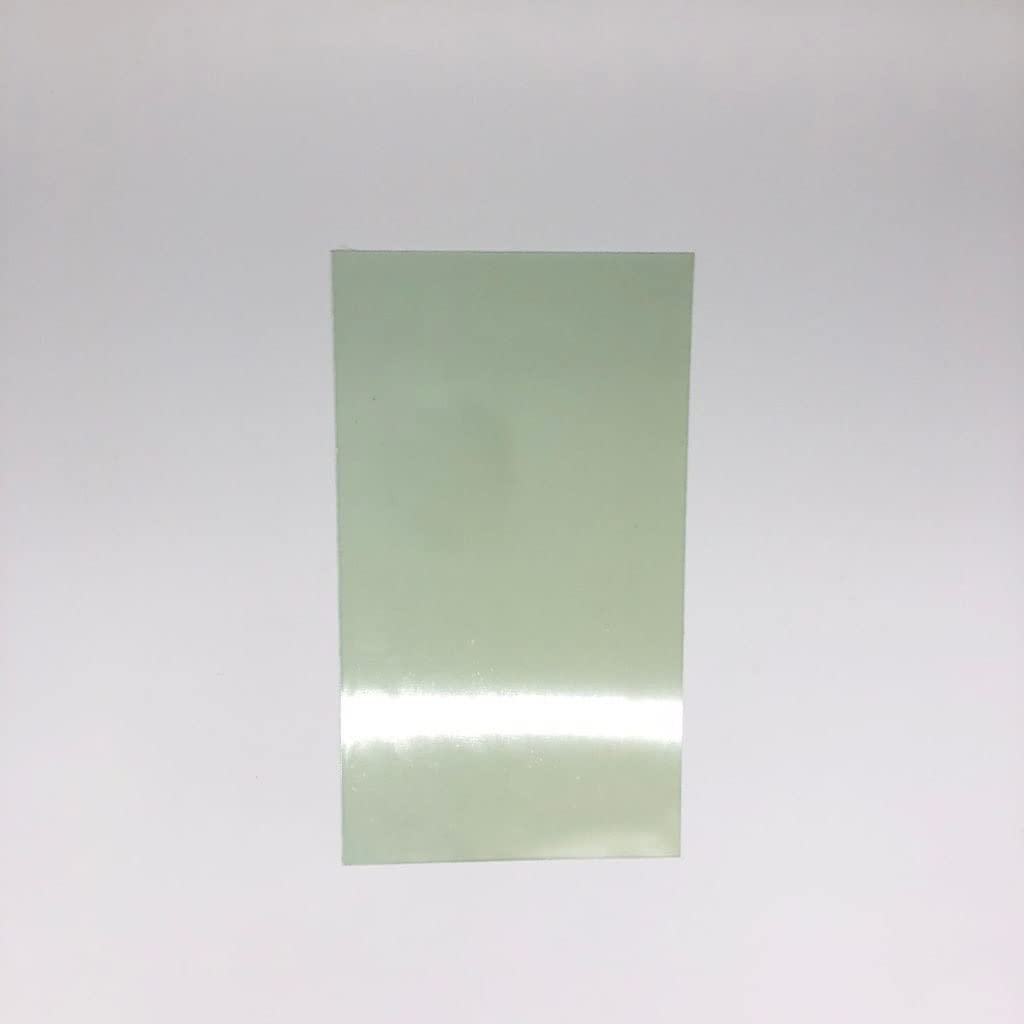 Płyta z włókna szklanego, Arkusz z włókna szklanego FR4 300x170mm Płyta epoksydowa Multicolor 1-4mm Dla majsterkowiczów Materiał rękojeści noża(Black,4mm)