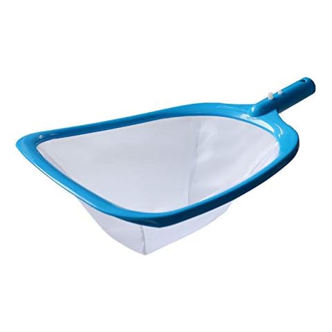ATIE Pool Spa Leaf Skimmer Net with White Ultra Fine Mesh with 4" Deep Pocket Great for Removing Leaves & Debris in In-Ground Pool Spa and Above Ground Pool, Inflatable Pool, Hot Tub, and Fountain Cover