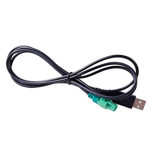 Image of USB 2.0 Male 4-Pin Male Head Wire Harness Cable Adapter for VW Volkswagen Golf /Jetta /Passat 1.5m