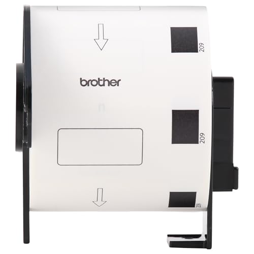 Image of Brother Genuine DK-12093PK Small Address Paper Label Roll, Die-Cut Paper Labels, Engineered for Excellence, 800 Labels Per Roll, (3) Rolls per Box, 24 rolls (DK120924PK)