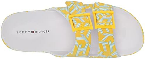 Tommy Hilfiger Women's JELZ Slide Sandal, Yellow, 7 | Image 4
