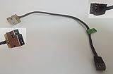 DC-in Jack for HP 15-G 15-J M6-N 717371-TD6 717371-FD6 749647-001 749650-001 719318-SD9 719318-FD9 720537-001, Power Jack Harness Port Connector Socket with Wire Cable