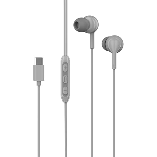 Image of boAt Bassheads 100 Type C in-Ear Earphones(Grey)