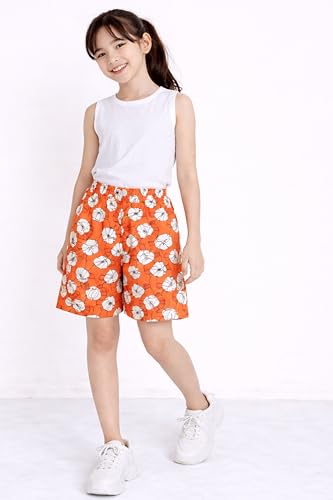 Image of TotzTouch Shorts for Kids Girls Pack of 3 | Summer Cotton Shorts| Kids Casual Cycling Shorts