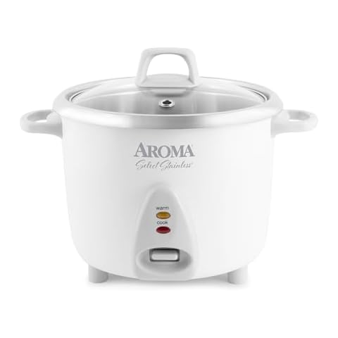 Aroma Housewares Select Stainless Rice Cooker & Warmer, ARC-757SG Cover