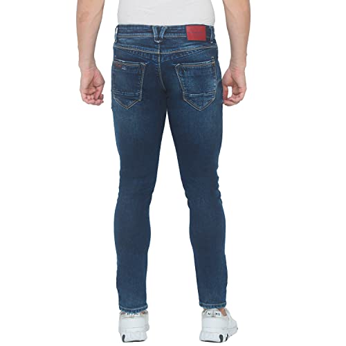 Image of spykar Men's Cotton Kano Mid-Rise Jeans (MANK-01BB-070)