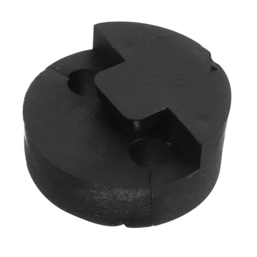 Garneck Professioneller Gummi Dämpfer Für 4/4 Violine – Akustischer Geigendämpfer Zur Klangoptimierung Für Geige Und Violine - Schwarz - Ideal Für Musiker Und Geigenliebhaber