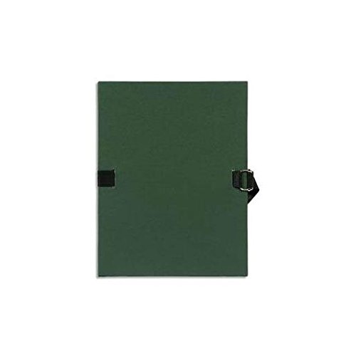 Exacompta Schnellhefter, Rucksack 10 ausziehbar, A4, Karton, dunkelgrün