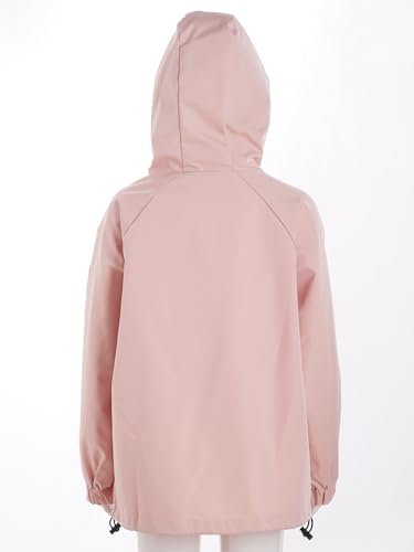 Kids Boys Waterproof Rain Jacket Outerwear Hooded Raincoats Windbreaker for Camping Cycling Hiking4