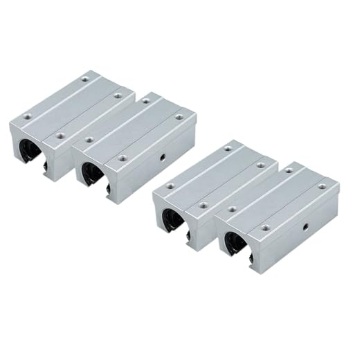 Carro lineal SBR25LUU: 4 rodamientos extendidos para eliminar vibraciones en maquinaria
