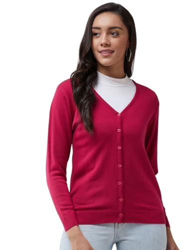 Image of Pivl Womens Winter Season V Neck Full Sleeves Sweater /Cardigan