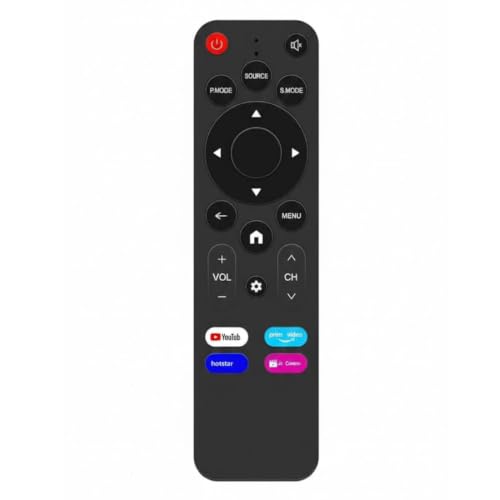 Image of BLACKSHEEP Remote Control Compatible with VW Android 4K Smart Led TV VW32C3 VW40C3 VW43C3 Series Without Bluetooth Voice Command (Match Old Remote Exactly, Contact Customer Care for Order)