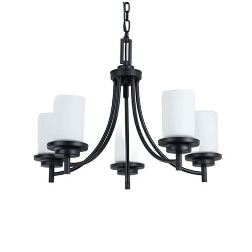 Plafonnier lustre encastré pour éliminer les zones sombres dans un salon bas de plafond
