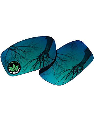 Raydi Polycarbonate Replacement Lenses for Costa Del Mar Whitetip Rectangular Sunglasses