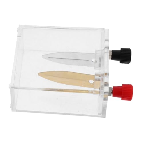 OUNONA Caja De Sal Caja De Batería Baterías Dispositivo De Generación De Energía De Agua Salada Herramienta De Enseñanza De Ciencias Kit De Física Equipo De Experimento Eléctrico Kit De