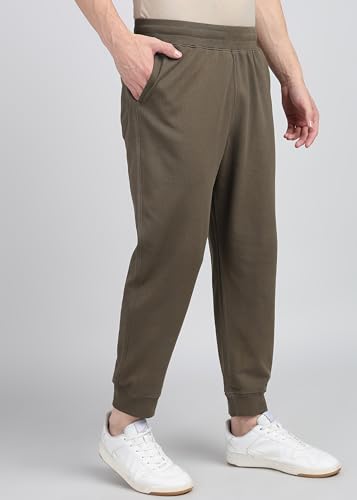 Image of Alan Jones Clothing Men's Regular Fit Mid Rise Track Pant