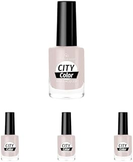 Golden Rose City Color Nail Lacquer Oje (No: 13) 4lü paket