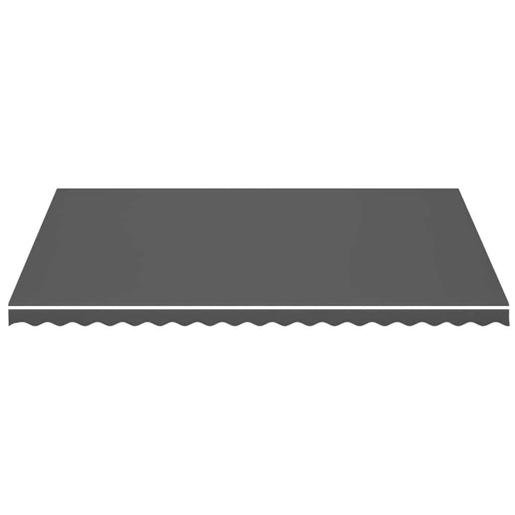 Tomostar Toile de Remplacement Store Banne, Toit de Rechange Tissu de Remplacement pour Auvent Anthracite 5x3,5 m