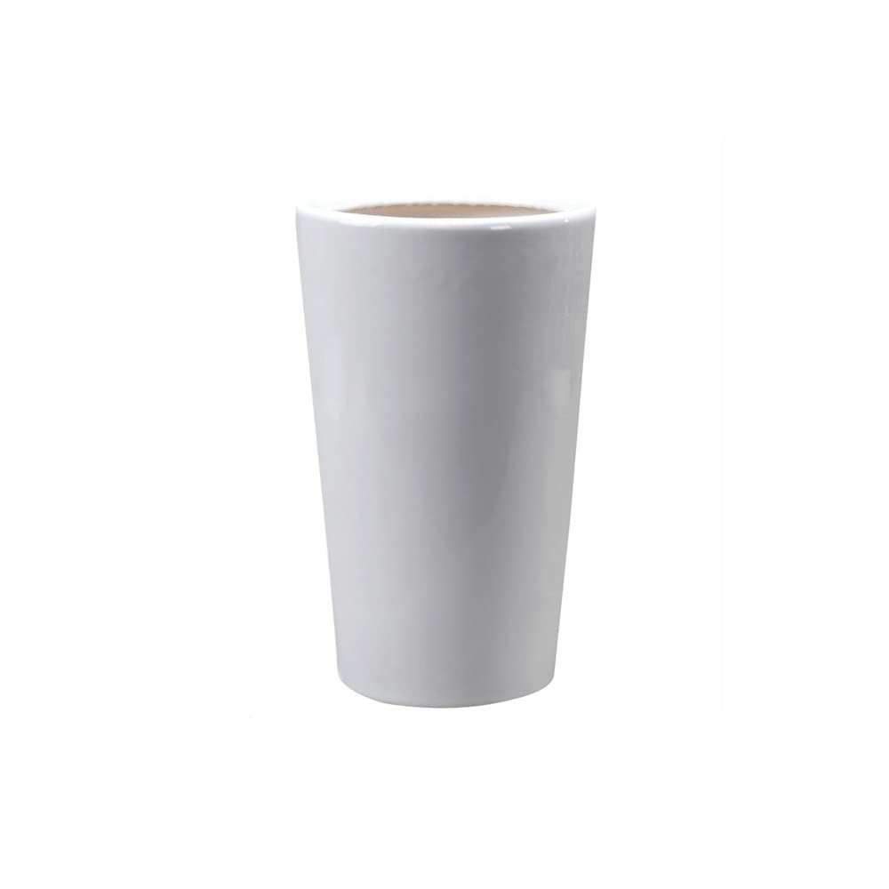 Donice Pojemniki Biała ceramiczna doniczka Dekoracja rodzinna Kreatywna seryjna ceramiczna doniczka Ceramiczna mocna i trwała