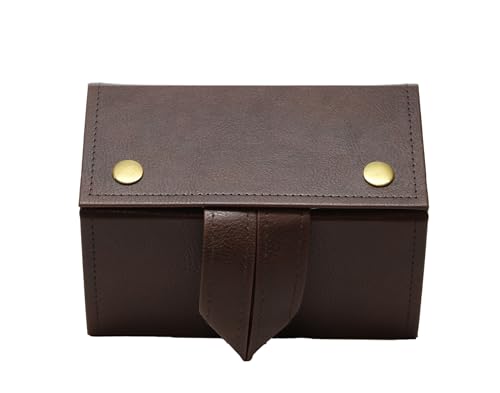 Image of Calabria 5 Slot Travel Sunglasses Organizer - Foldable Glasses Case for Multiple Eyewear | Handle Hard Shell Storage Holder