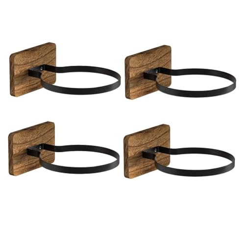 Soportes de madera para pared para baloncesto que ahorran espacio
