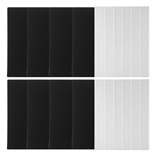 Fre.Filtor Ersatzfilter kompatibel mit Winix Luftreiniger Filter A 2+8 weiß/schwarz Cover