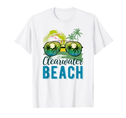 Clearwater Verano Vacaciones Viaje - Florida Beaches Camiseta