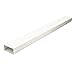 Price comparison product image 1m Length of 110 x 54mm Flat Channel Ducting (4)