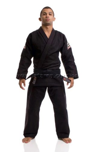 Atama Single Weave Gi - Black - A2
