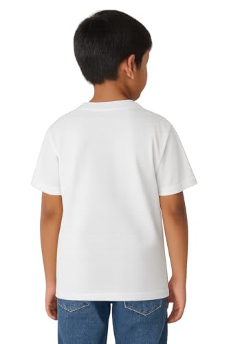 Image of Amazon Brand - Anarva Kids Round Neck T-Shirt Cotton Half Sleeve Tee for Boys - Soft & Breathable Everyday Wear