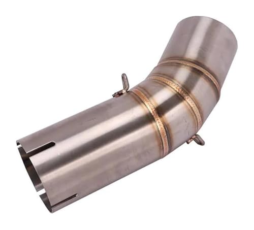 Motorrad Auspuff Schalldämpfer Für Ducati 959 Für Panigale Motorradauspuff-Mittelrohr 60-mm-Slip-On-Schalldämpfer