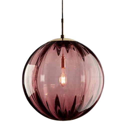 Suspension de style nordique en verre pour illuminer votre table de restaurant