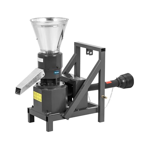 Wiesenfield Pelletpresse Futter 400 kg/h Holzspäne 180 kg/h Zapfwelle 15-28 PS Ø...