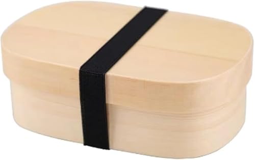 Rutexc小判弁当箱 秋田杉 漆器 杉 保湿 天然木製 わっぱ 弁当箱 国産 ランチボックス 手作業 ご飯 女性 男性 学生 通勤 丸型 サンドイッチ用