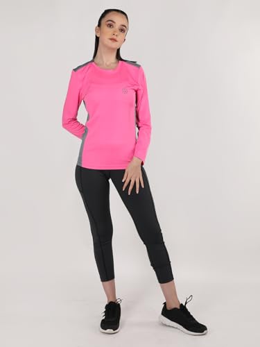 Image of CHKOKKO Tshirt for Woman Regular Fit Gym Workout Lightweight T Shirt for Women Breathable Round Crew Neck T Shirts for Sports Like Training, Running