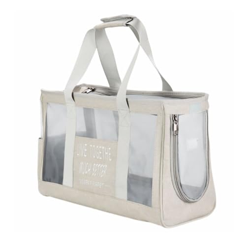 YDHOITE キャリーバッグ 猫 犬 キャリーバッグ メッシュ ショルダー ペットキャリーケース 折りたたみ バッグ 軽量 耐荷重6.5kg 小型犬 安全 移動 お散歩 病院 旅行 帰省 防災 避難 アウトドア