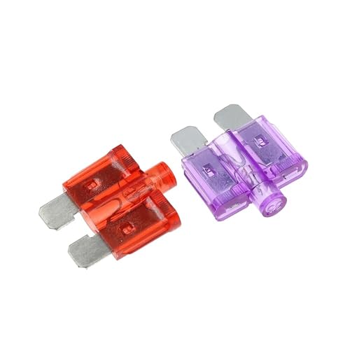 10PCS 5A 10A 15-40A Auto Fuse Inserts Car Insurance Tablets Fuse with Lamp(10A) miniatura 5
