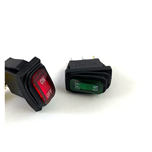 Interrupteur à bascule KCD3 étanche 15A avec voyant LED