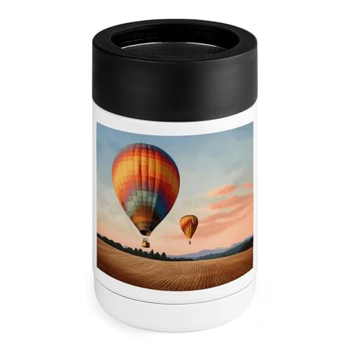 Glacière en acier inoxydable multifonction montgolfière avec manchon silicone maison bureau