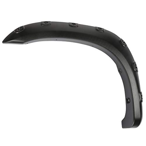 Black Textured Fender Flares Replacement For Toyota Tundra 2007-2013 With Front & Rear Wheel Fender Flare 4 Pcs Set #TOP3
